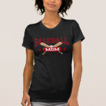 Mamá del béisbol camisetas