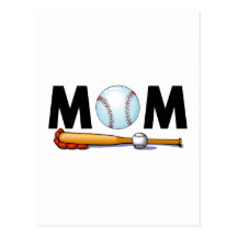 Mamá del béisbol postal