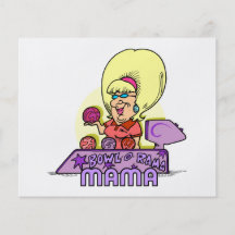 mamá del cuenco-uno-rama tarjetas publicitarias