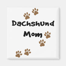 Mamá del Dachshund Iman De Frigorífico