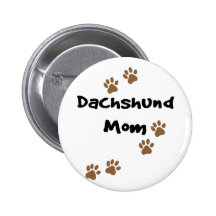 Mamá del Dachshund Pins