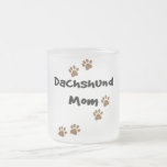 Mamá del Dachshund Taza