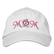 Mamá del día de madre gorras bordadas