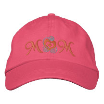 Mamá del día de madre gorras bordadas
