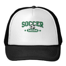 Mamá del fútbol - coloreada gorra