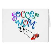Mamá del fútbol felicitación