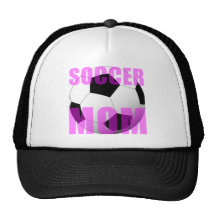Mamá del fútbol gorro
