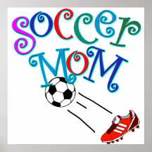 Mamá del fútbol impresiones