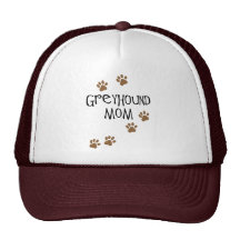 Mamá del galgo gorro