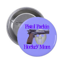 Mamá del hockey de Packin de la pistola Pin