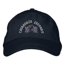 Mamá del perro del leopardo de Catahoula Gorra De Béisbol Bordada