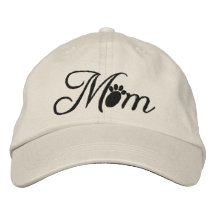 Mamá del perro gorra de béisbol bordada