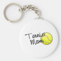 Mamá del tenis llavero