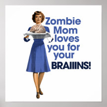 Mamá del zombi impresiones