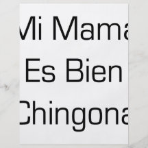 Mamá Es Bien Chingona del MI Tarjetones