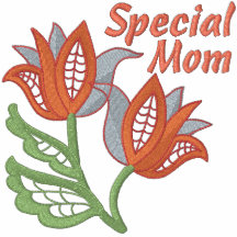 Mamá especial con a cielo abierto floral