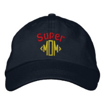 Mamá estupenda gorra bordada