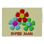 Mamá estupenda tarjetas