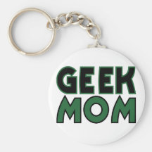 Mamá Geeky Llaveros Personalizados