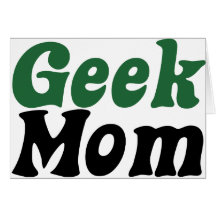 Mamá Geeky Tarjetas