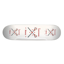 Mamá Hearts de LaCrosse Monopatín Personalizado