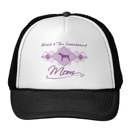 Mamá negra y del moreno del Coonhound Gorro