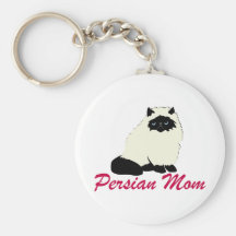 Mamá persa Himalayan Llaveros Personalizados