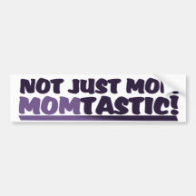 Mamá que es Momtastic Etiqueta De Parachoque