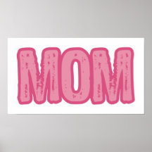 Mamá rosada impresiones