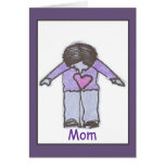 Mamá, te amo - tarjeta
