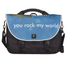 Mamá usted oscila mi mundo bolsa para ordenador