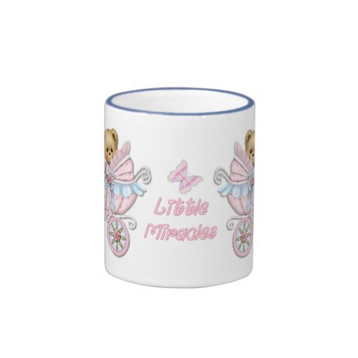 Mamá y carro - pequeños milagros del oso de peluch tazas de café
