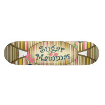 Mamas Malibu SK8 del azúcar Patineta Personalizada