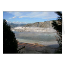 Mammoth Hot Springs Tarjetas