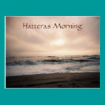 Mañana de Hatteras tarjetas postales