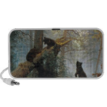 Mañana de Ivan Shishkin en un bosque del pino Mp3 Altavoces