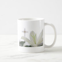 Mañana de la resurrección taza de café