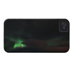 Mancha de la aurora boreal iPhone 4 Case-Mate cobertura