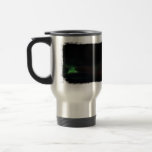 Mancha de la aurora boreal tazas de café