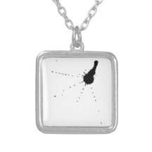 Mancha de la tinta joyeria personalizada