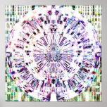 Mandala 1,3 del diamante posters