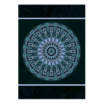 Mandala ACEO - tarjeta de Permascope de visita de  Tarjeta De Negocio