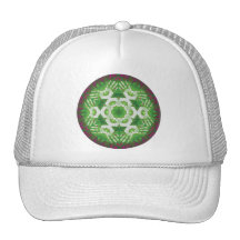 Mandala curativa V3 de las manos Gorro