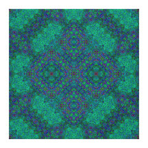 "Mandala de cadena de lana " Impresión En Lienzo Estirada