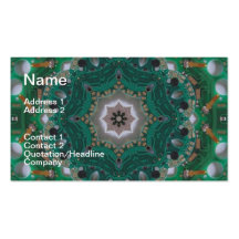 Mandala de Circuitboard Tarjetas De Visita