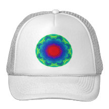 Mandala de la arena gorras de camionero