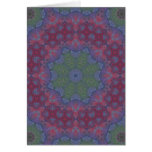 Mandala de la aurora tarjetón