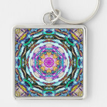 Mandala de la luz llavero