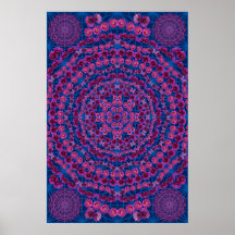 MANDALA DE SALTO 2 DE CHOLLA POSTERS