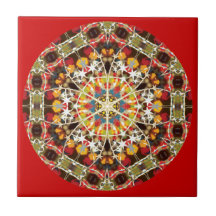 Mandala de Xmax Teja Cerámica